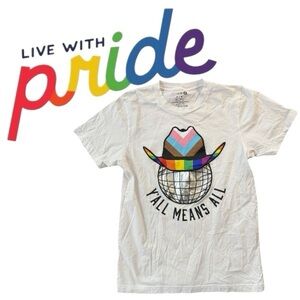 Ya’ll Means All Pride T-Shirt Size Medium